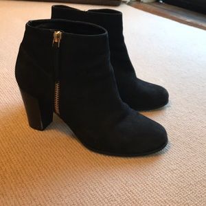 Cole Haan suede booties